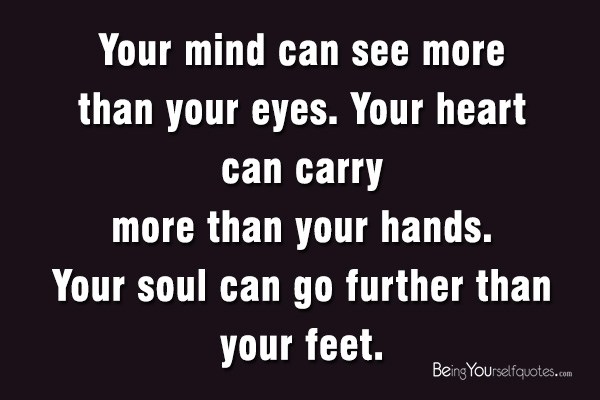 Your mind can see more than your eyes