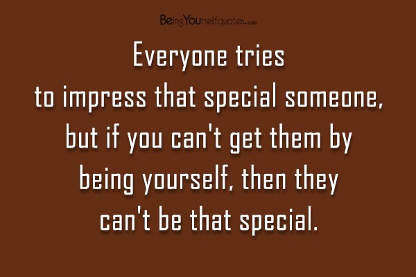 Everyone tries to impress that special someone