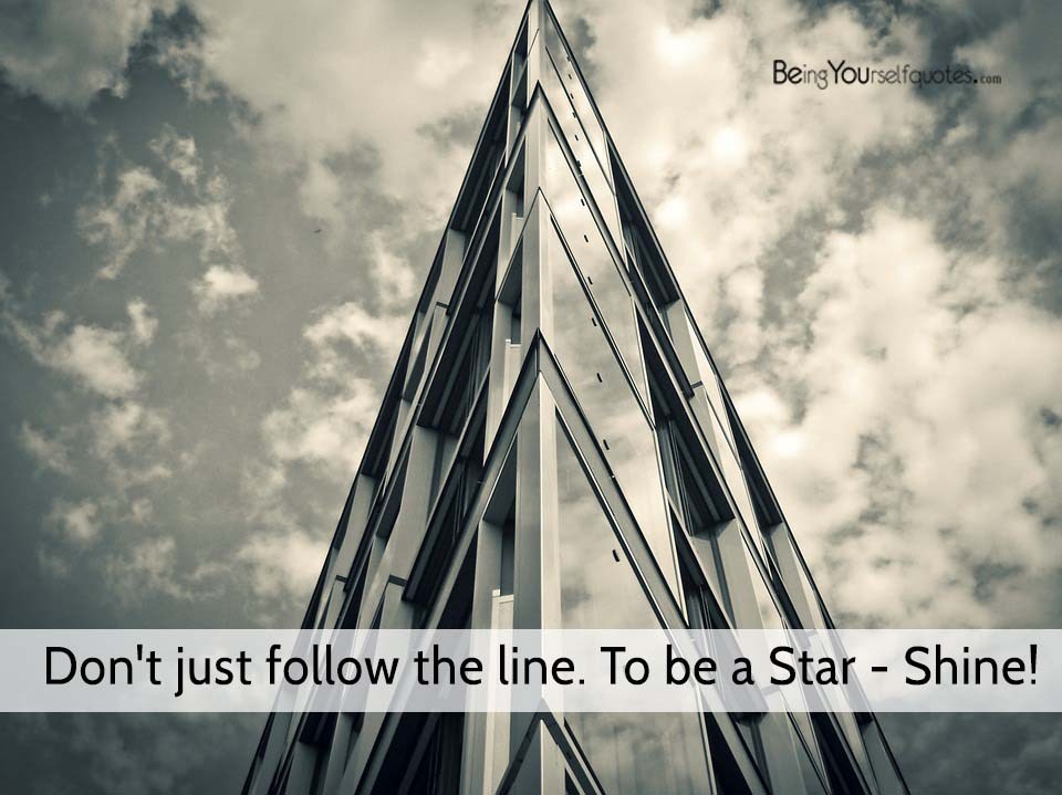 Don’t just follow the line